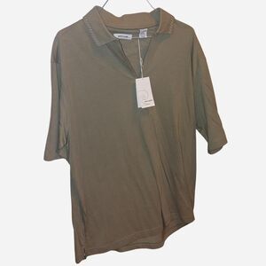 Pierre-cardin Men's Green and Khaki Polo-shirts